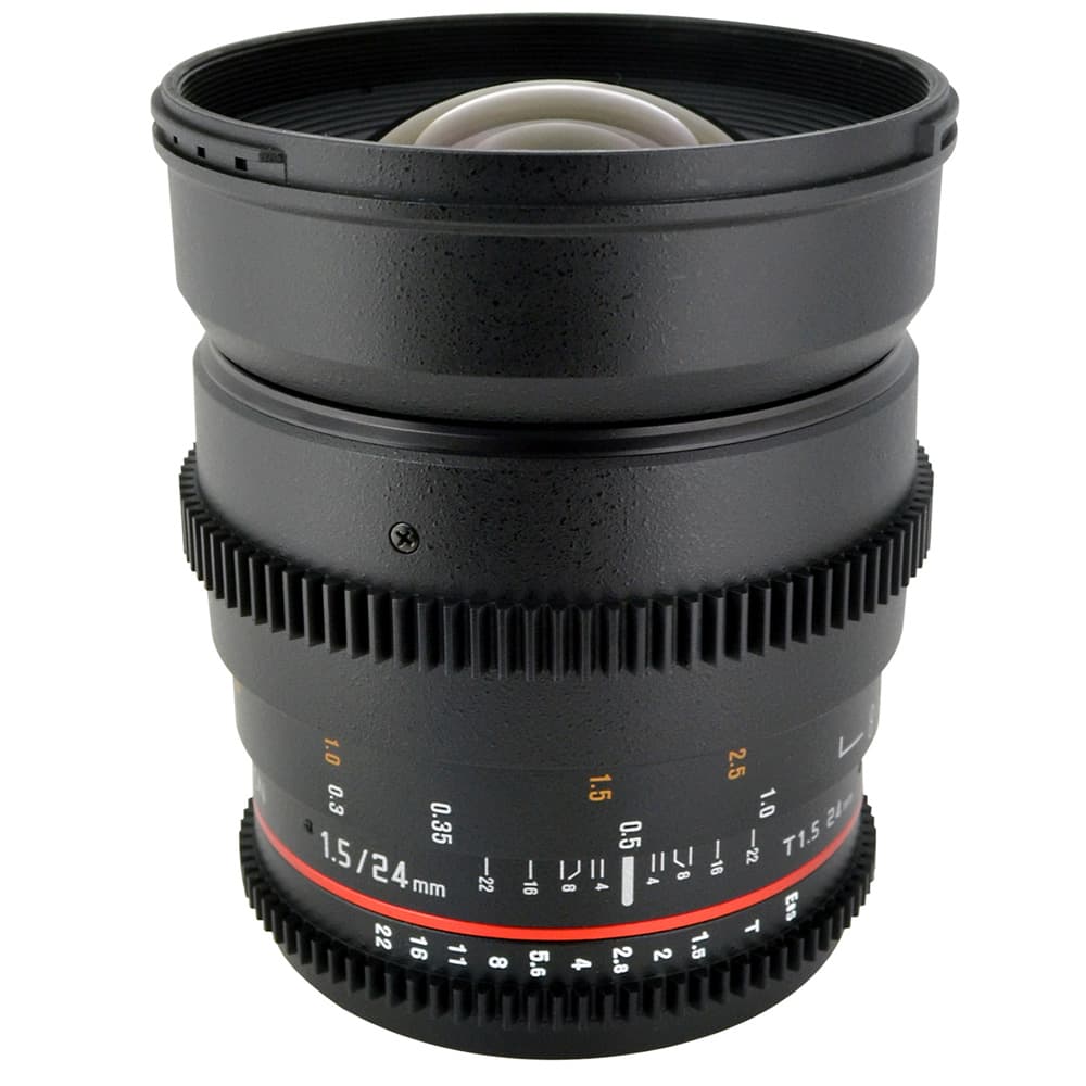 Samyang 24mm T1.5 Full Frame Cine Lens (Nikon)