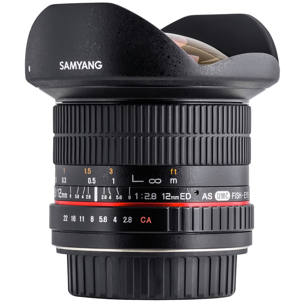 Samyang 12mm f/2.8 ED AS IF NCS UMC Full Frame Fisheye Lens (Sony E)