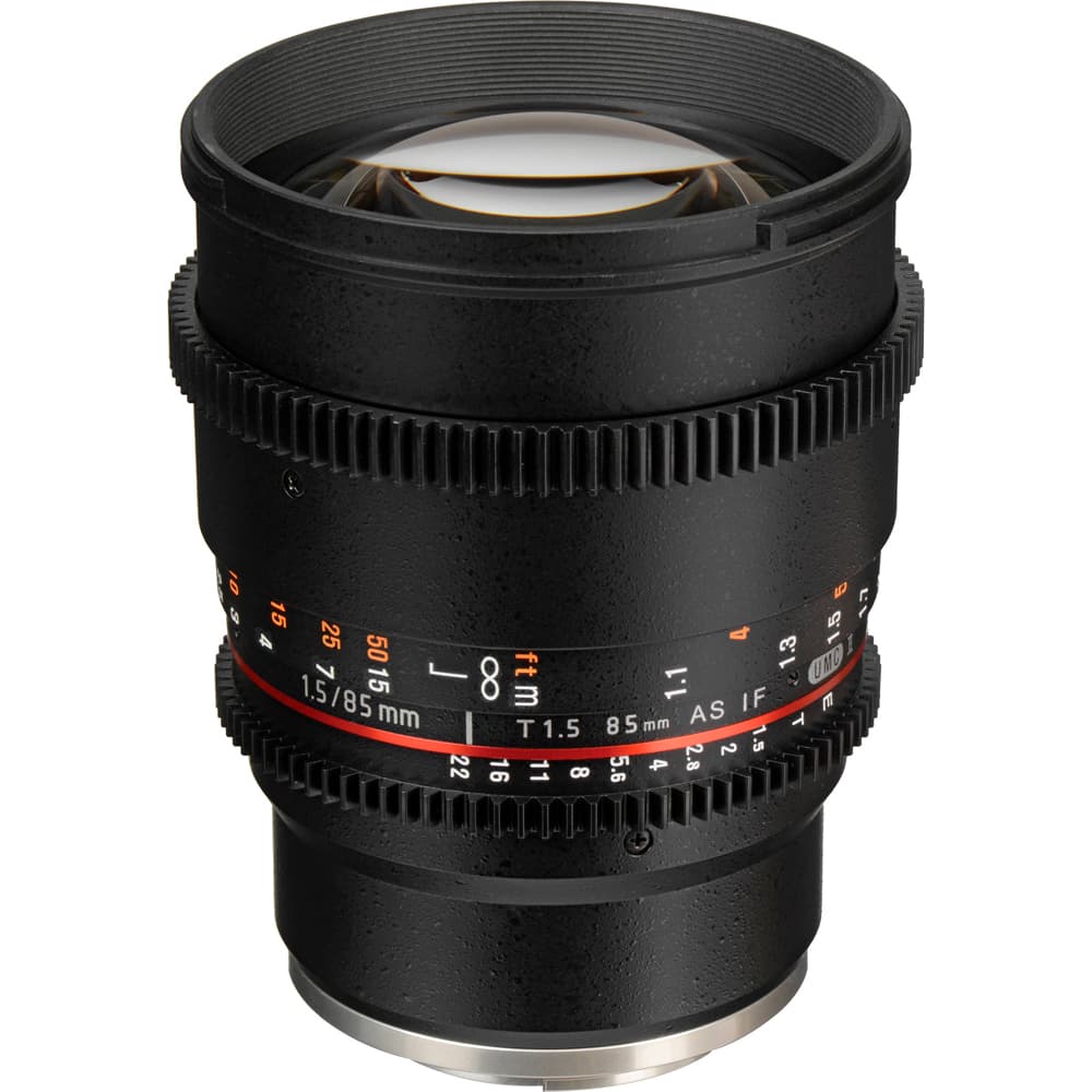 Samyang 85mm T1.5 Full Frame Cine Lens (Sony E)