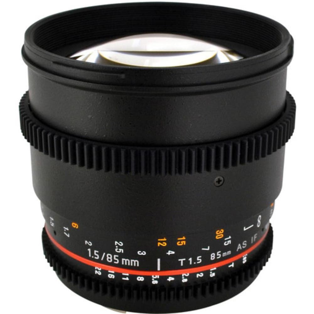 Samyang 85mm T1.5 Cine Lens (Olympus MFT)