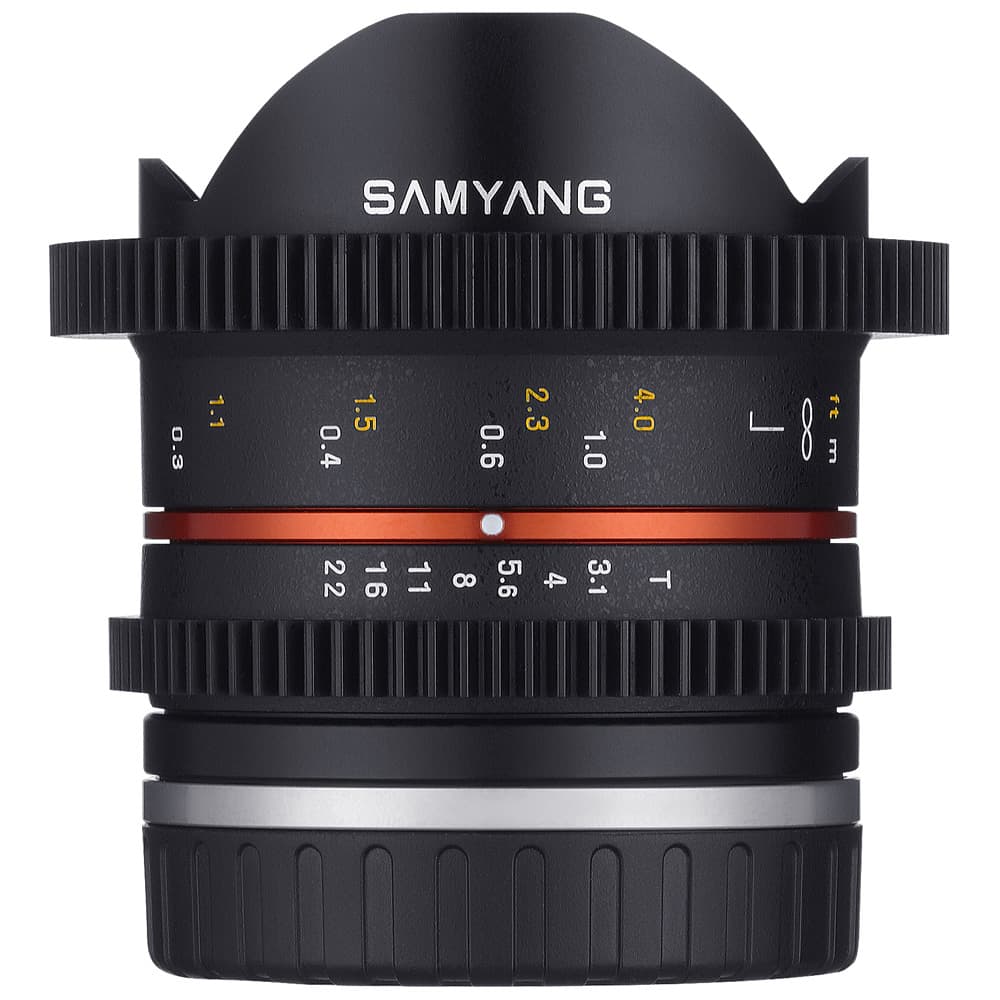 Samyang 8mm T3.1 UMC Fish-Eye Crop Cine Lens (Sony E)