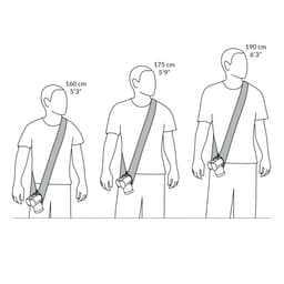 Miggo Strap &amp; Wrap DSLR için Koruyucu Kılıfa Dönüşen Askı (Pebble Road)