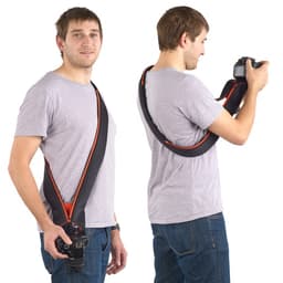 Miggo Strap &amp; Wrap DSLR için Koruyucu Kılıfa Dönüşen Askı (Pebble Road)