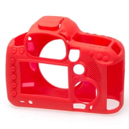 EasyCover Silikon Kılıf (Canon EOS 5D Mark III / 5DS / 5DS R Kırmızı)