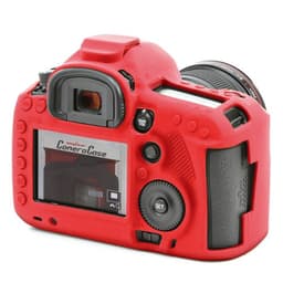 EasyCover Silikon Kılıf (Canon EOS 5D Mark III / 5DS / 5DS R Kırmızı)