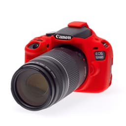 EasyCover Silikon Kılıf (Canon EOS 1200D Kırmızı)