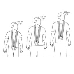 Miggo Strap &amp; Wrap Aynasız için Koruyucu Kılıfa Dönüşen Askı (Blue Black)