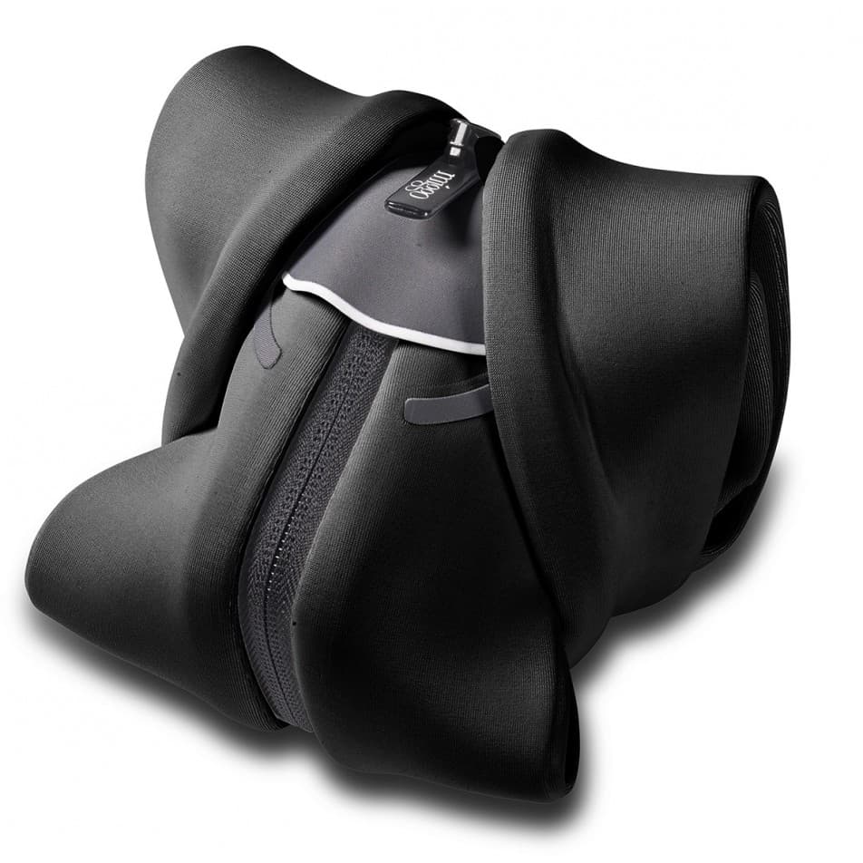 Miggo Strap &amp; Wrap Aynasız için Koruyucu Kılıfa Dönüşen Askı (Black)