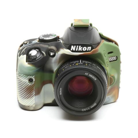 EasyCover Silikon Kılıf (Nikon D3200 Kamuflaj)