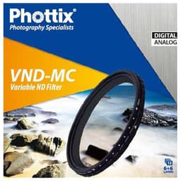 Phottix 82mm VND MC Değişken Multi Coated Neutral Density Filtre (2-8 Stop)