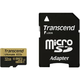 Transcend 32 GB microSDHC Class 10 UHS-I Card, 633x, 95mb/s