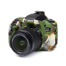 EasyCover Silikon Kılıf (Canon EOS 760D Kamuflaj)