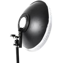 Lifei LD-955E Kafa Flaşı için Beauty Dish / Silver Reflector 56cm