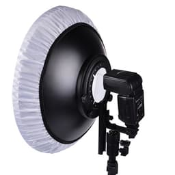 Lifei LD-955E Kafa Flaşı için Beauty Dish / Silver Reflector 56cm