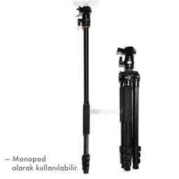Digipod A-2841NX Profesyonel Tripod + BH-12M Top Kafa