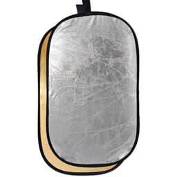 Lifei R-18 92x122cm Katlanabilir Reflektör (Altın/Gümüş)