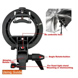 Godox S-Type Çok Amaçlı Flaş Adaptörü (Bowens)