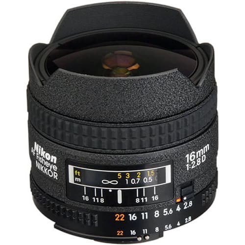 Nikon AF Fisheye-Nikkor 16mm f/2.8D Balıkgözü Lens
