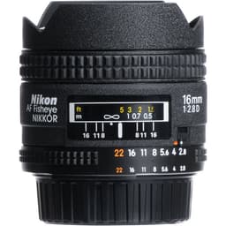 Nikon AF Fisheye-Nikkor 16mm f/2.8D Balıkgözü Lens