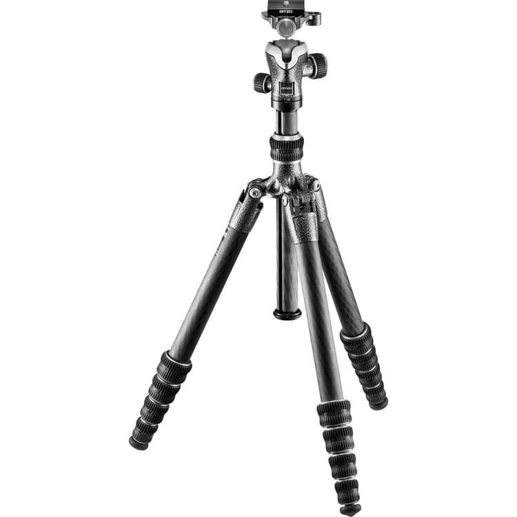 Gitzo GK1555T-82TQD Series 1 Traveler Carbon Fiber Tripod with Center Ball Head 