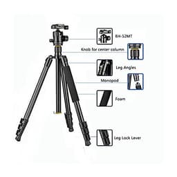 Digipod A-25P YENİ Profesyonel Tripod + BH-52MT Panoramik Kafa