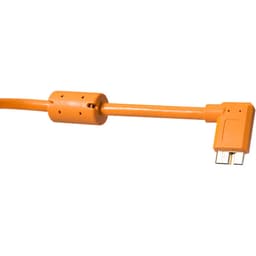 Tether Tools CU61RT15-ORG USB 3.0 Type-A Male to Micro-USB Right-Angle Male Cable 