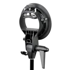 Godox Kafa Flaşı için 50x50 Katlanabilir Softbox + Flaş Tutucu
