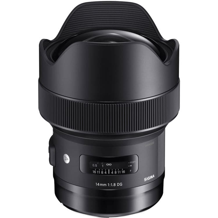Sigma 14mm f/1.8 DG HSM Art Lens (Nikon)