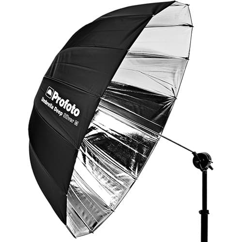 Profoto 100978 Parabolik Gümüş Şemsiye, L 130cm