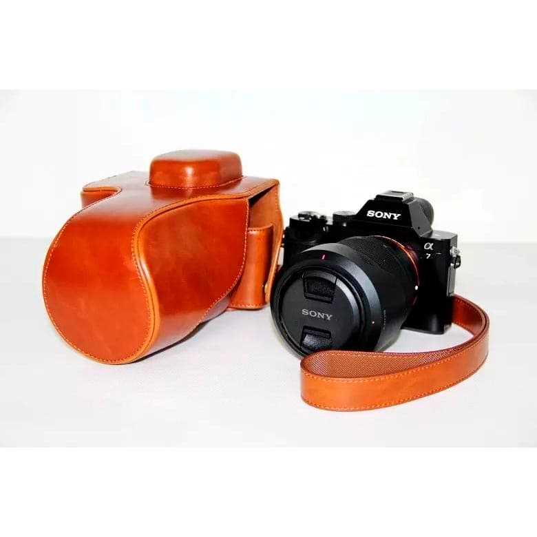 OEM Deri Kılıf (Sony A7II/A7RII/A7SII Kahve)