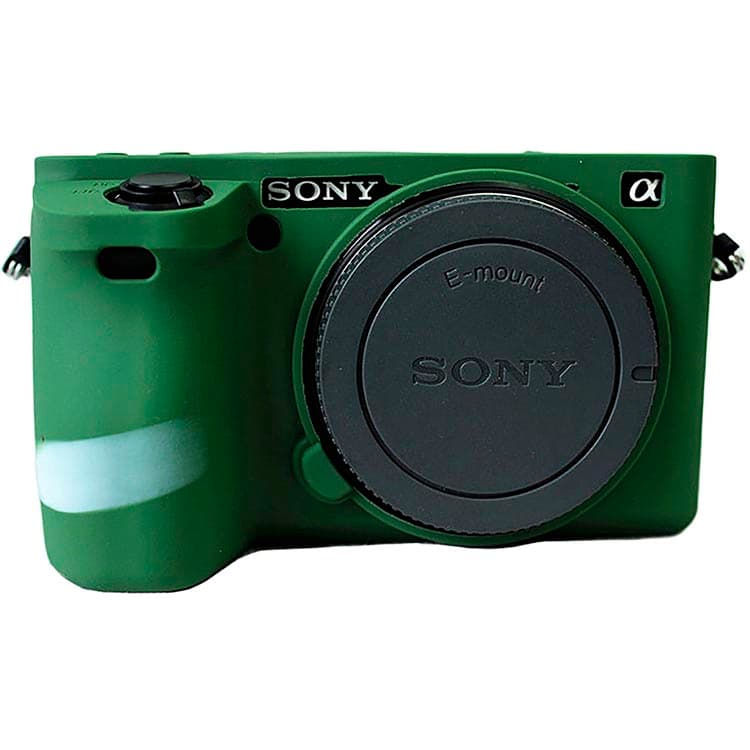 OEM Silikon Kılıf (Sony A6500 Yeşil)