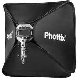 Phottix Transfolder Softbox with Cerberus Multi Mount Holder Kit 80x80cm