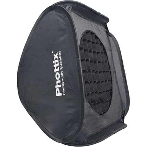 Phottix Transfolder Softbox Deluxe with Cerberus Multi Mount Holder Kit 60x60cm