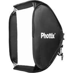 Phottix Transfolder Softbox Deluxe with Cerberus Multi Mount Holder Kit 60x60cm