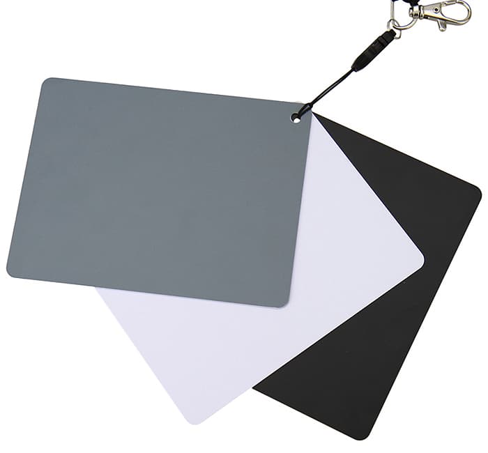JJC GC-3 3in1 Beyaz Ayarı &amp; Gri Kart Seti (10 x 13 cm)