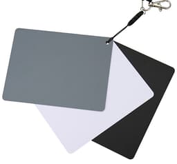 JJC GC-3 3in1 Beyaz Ayarı &amp; Gri Kart Seti (10 x 13 cm)