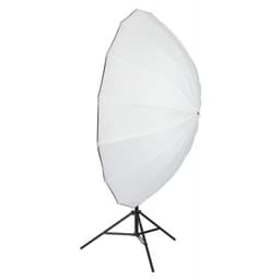 Lifei 165 cm Translucent Umbrella + Silver&amp;Black Yansıtıcı