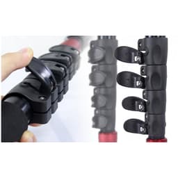 Jieyang Monopod JY0517B Mandallı Kilit Sistemi Kırmızı  