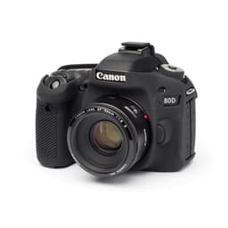 EasyCover Silikon Kılıf (Canon EOS 80D Siyah)
