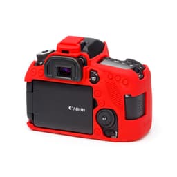 EasyCover Silikon Kılıf (Canon EOS 80D Kırmızı)