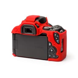 EasyCover Silikon Kılıf (Canon EOS 200D Kırmızı)