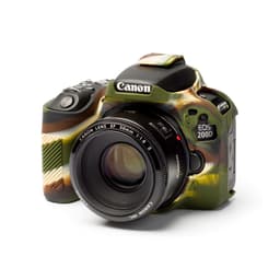 EasyCover Silikon Kılıf (Canon EOS 200D Kamuflaj)