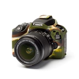 EasyCover Silikon Kılıf (Canon EOS 200D Kamuflaj)