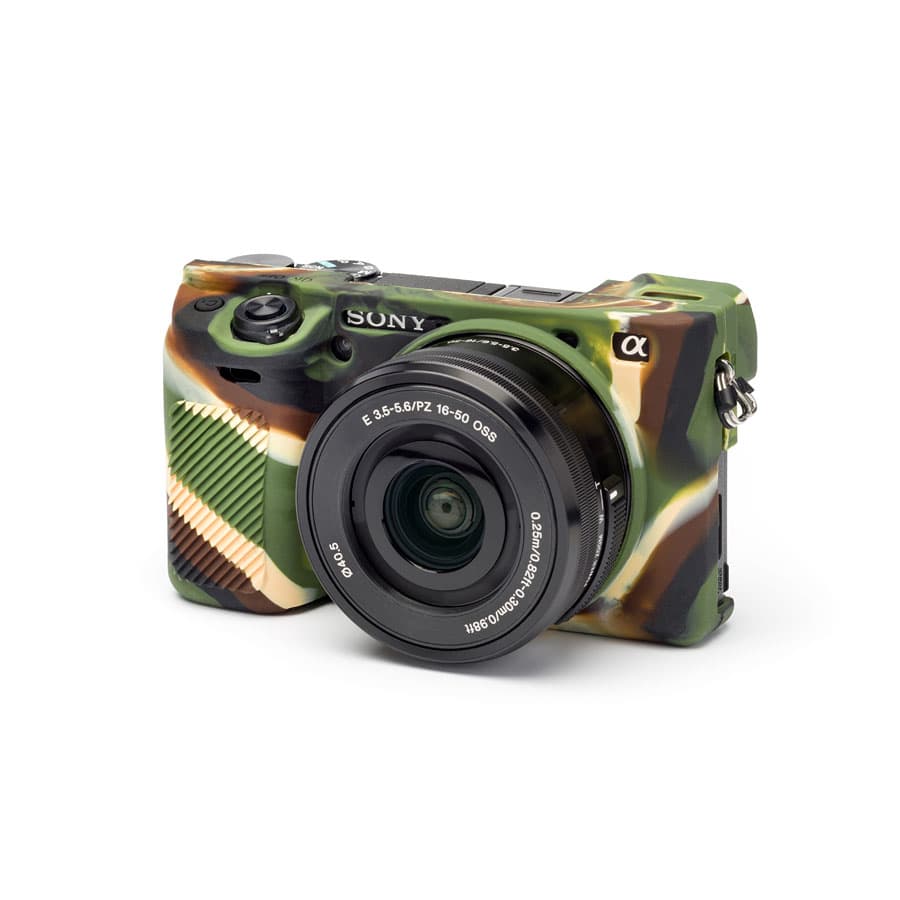 EasyCover Silikon Kılıf (Sony A6000/A6300 Kamuflaj)
