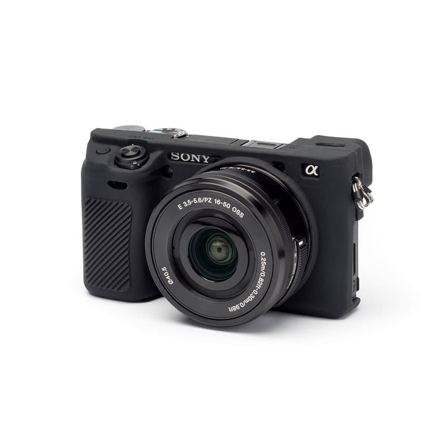 EasyCover Silikon Kılıf (Sony A6000/A6300 Siyah)