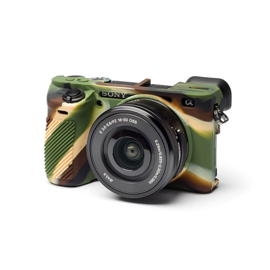 EasyCover Silikon Kılıf (Sony A6500 Kamuflaj)
