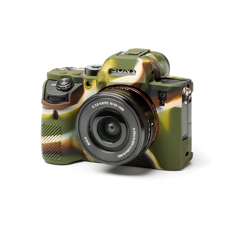 EasyCover Silikon Kılıf (Sony A9 / A7R3 Kamuflaj)