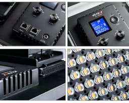 Viltrox VL-D60T Led Işık Paneli (2 Adet NP-F970 Batarya ve Şarj Aleti)