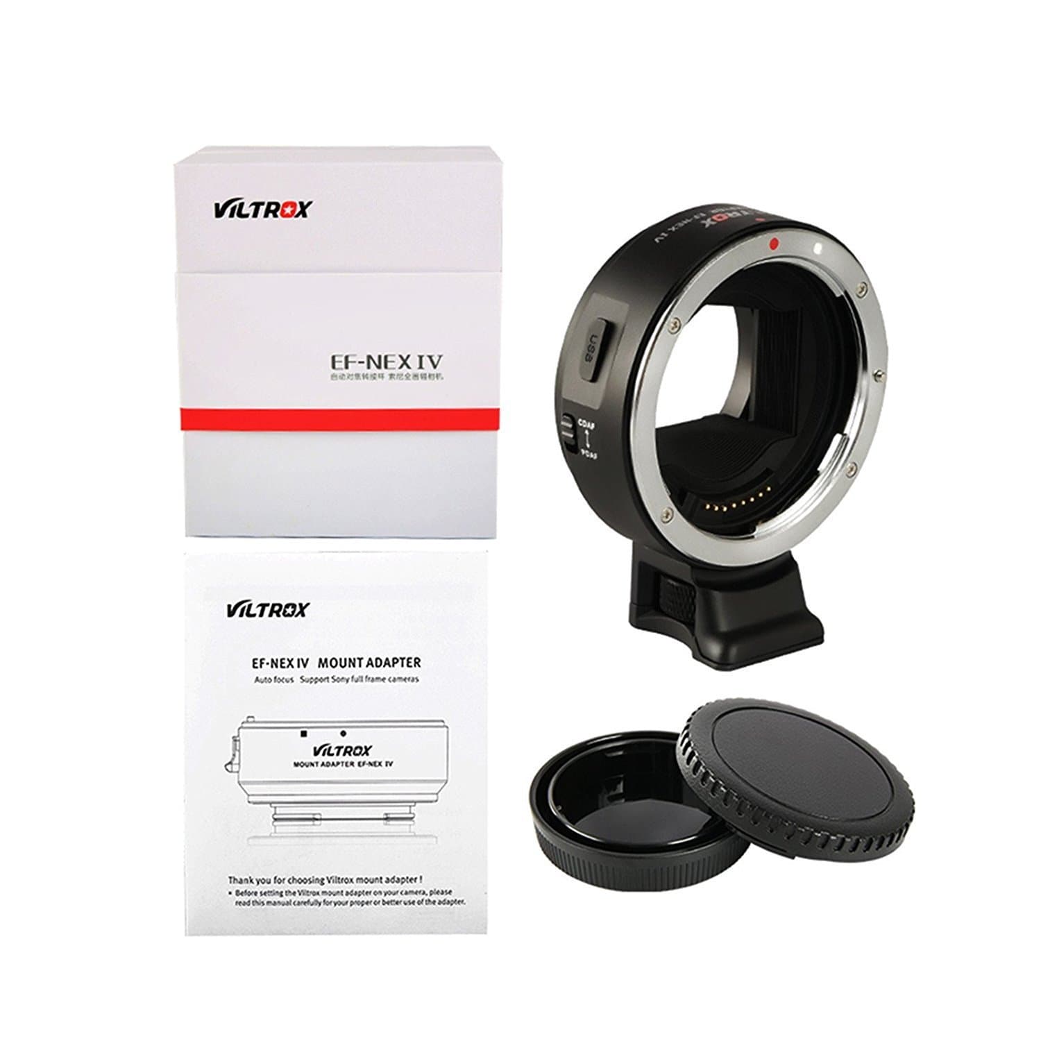 Viltrox EF-NEX IV Canon EF to Sony E Mount AF Adaptör
