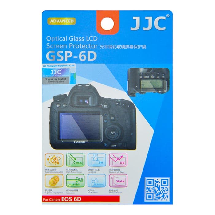 JJC GSP-6D Ultra İnce LCD Ekran Koruyucu (Canon 6D)